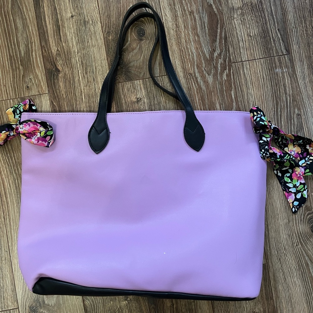 Purple purse